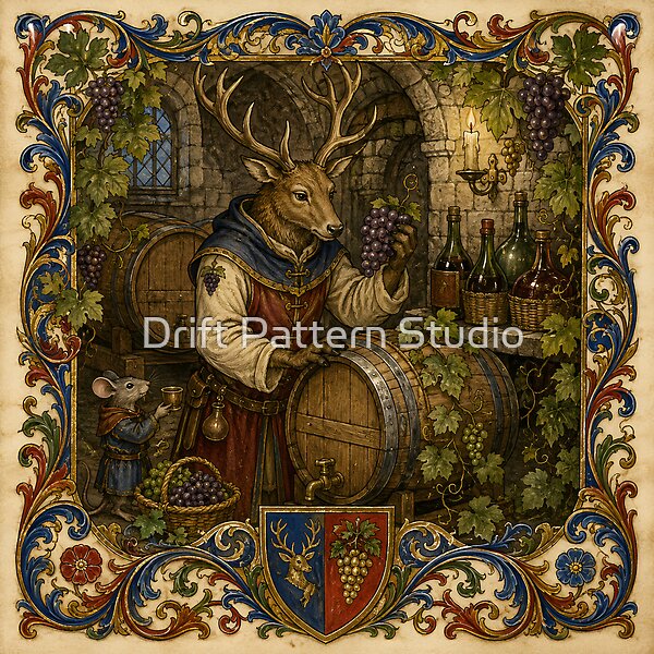 The Stag Vintner’s Autumn Wine Cellar design by Drift Pattern Studio