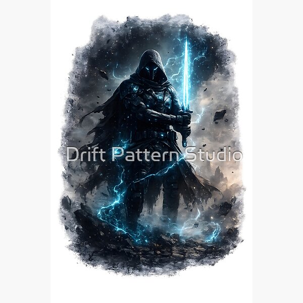 Dark Knight Lightning Energy Blade design by Drift Pattern Studio