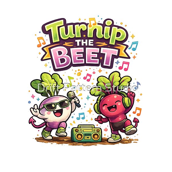 Turnip the Beet Vegetable Dance Party from the Creatures & Conservation collection