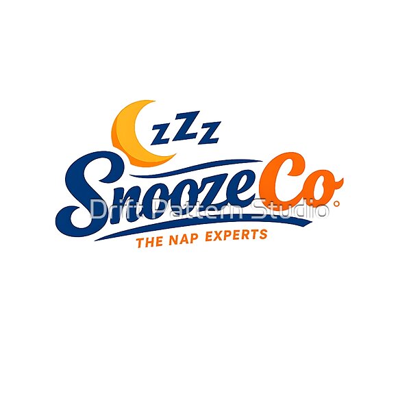 Snooze Co Nap Expert Logo design by Drift Pattern Studio