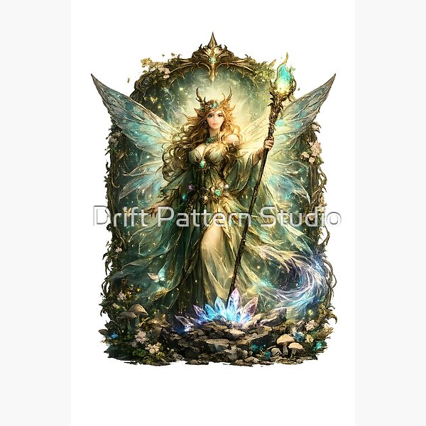 Crystal Forest Fairy Queen Sorceress from the Fantasy & Myth collection